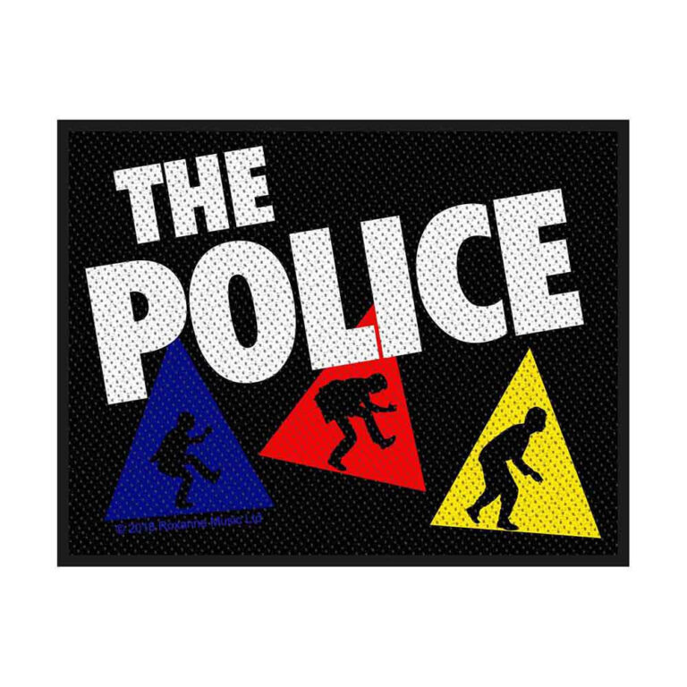 The Police Triangles Patch