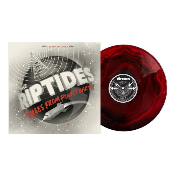 The Riptides – TALES FROM PLANET EARTH (RED RIPPLE VINYL) Vinyl LP