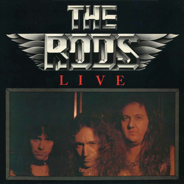 The Rods – LIVE (RED VINYL) Vinyl LP