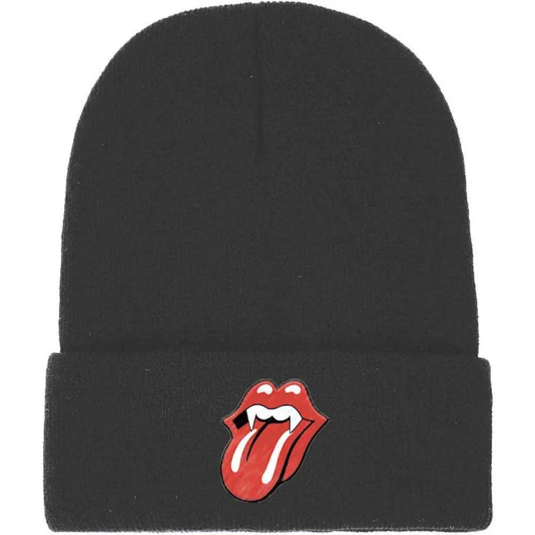 The Rolling Stones Fang Tongue Beanie Hat