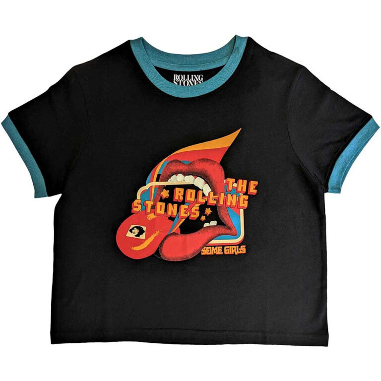 The Rolling Stones Some Girls Lick Ladies Crop Top