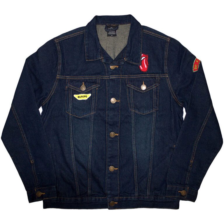 The Rolling Stones Sympathy (Denim Blue) (Back & Sleeve Print) Denim Jacket