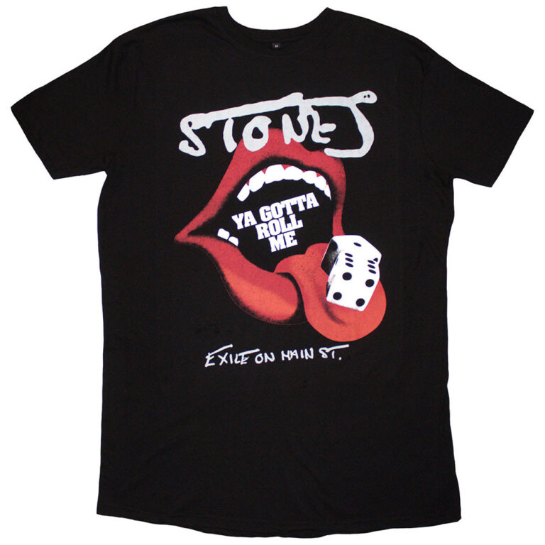 The Rolling Stones Ya Gotta Roll Exile Ladies T-Shirt Dress