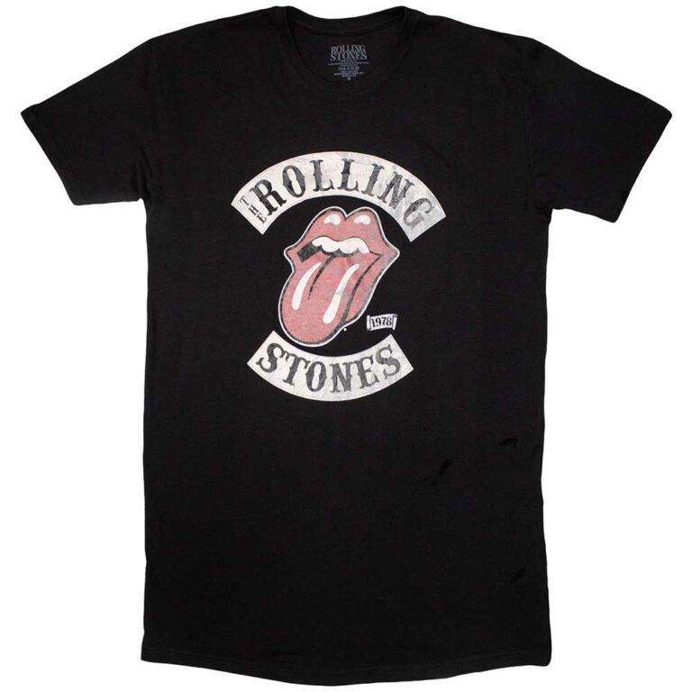 The Rolling Stones Tour 78 Ladies T-Shirt Dress