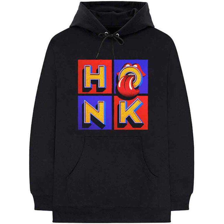 The Rolling Stones Honk Album Black Pullover Hoodie