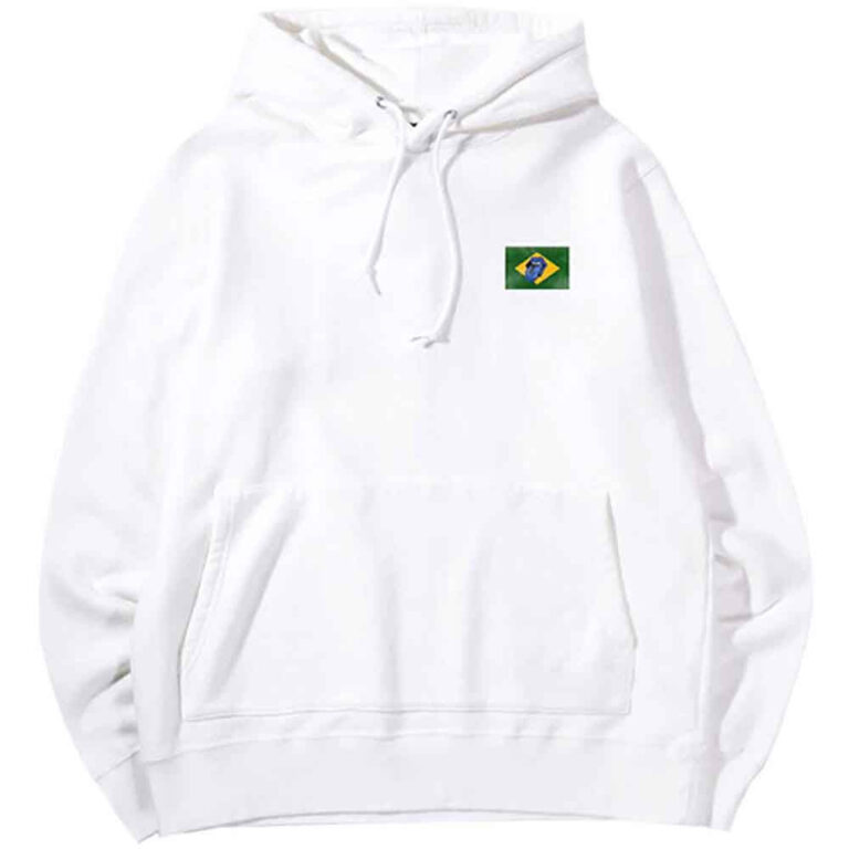 The Rolling Stones Copacabana White Back Print Pullover Hoodie