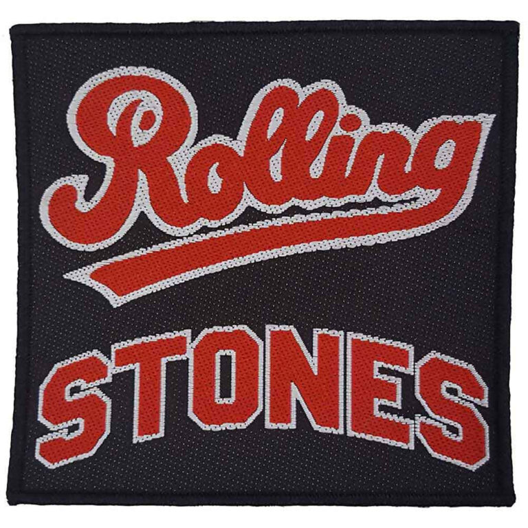 The Rolling Stones Team Logo Square Patch