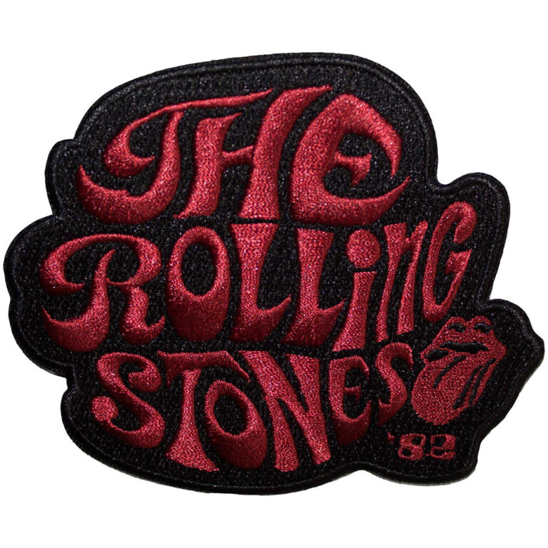 The Rolling Stones Swirl Logo ’82 Patch