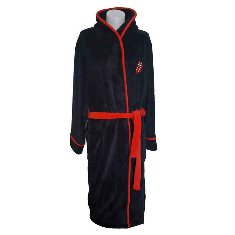 The Rolling Stones Classic Tongue Unisex Bathrobe