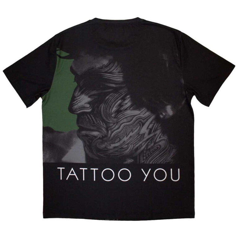 The Rolling Stones Tattoo You Black Back Print T-Shirt