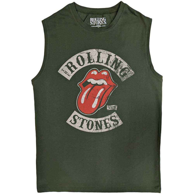 The Rolling Stones Tour 78 Green T-Shirt