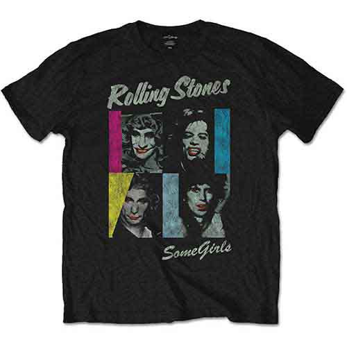 The Rolling Stones Some Girls Black T-Shirt
