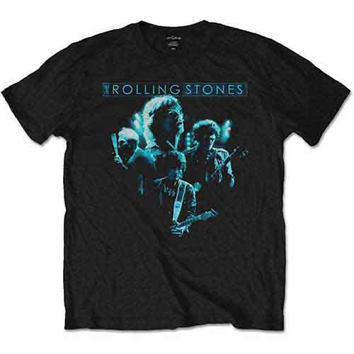 The Rolling Stones Band Glow Black T-Shirt