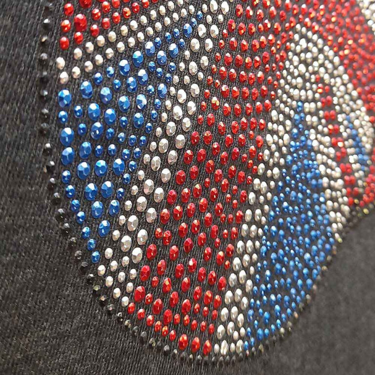 The Rolling Stones Classic UK Charcoal Grey Embellished T-Shirt