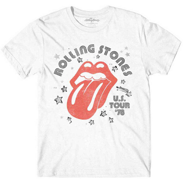 The Rolling Stones Aero Tongue White T-Shirt