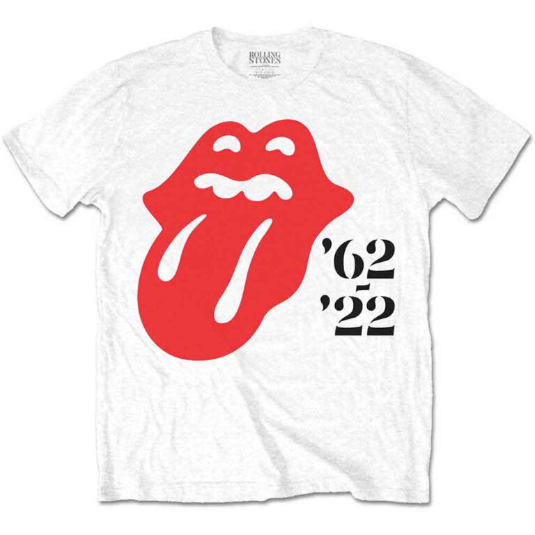 The Rolling Stones Sixty ’62 – ’22 White T-Shirt