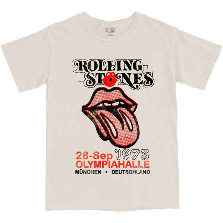 The Rolling Stones Munich ’73 Sand T-Shirt