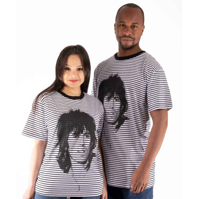 The Rolling Stones Keith Black & White Wash Collection T-Shirt