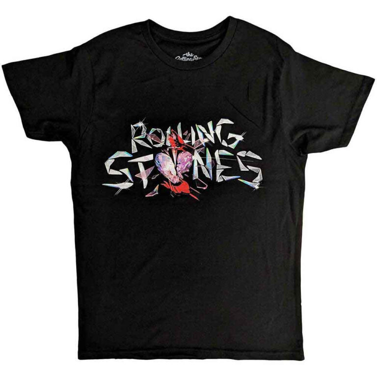 The Rolling Stones Hackney Diamonds Glass Logo Black LOS T-Shirt