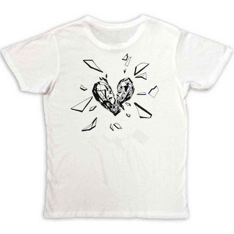 The Rolling Stones Hackney Diamonds Diamond Tongue Outline White Back Print T-Shirt
