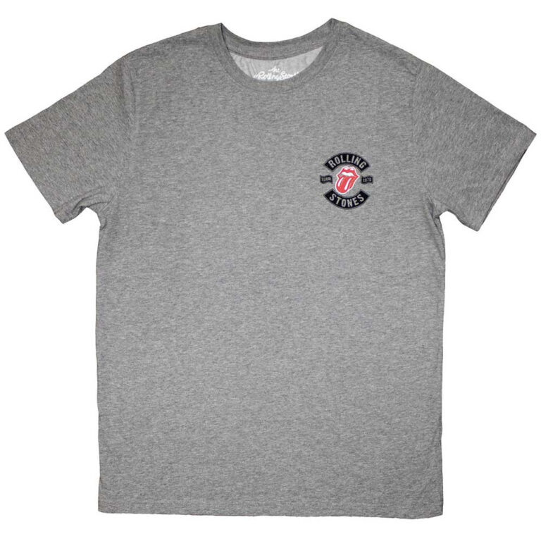 The Rolling Stones Mini Tour ’78 Logo Grey T-Shirt