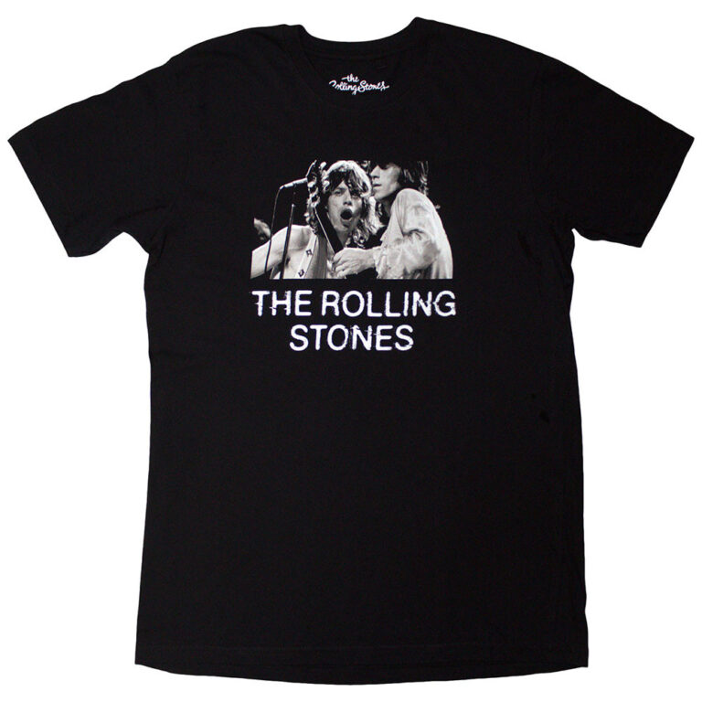 The Rolling Stones Tour ’72 Black Back Print T-Shirt