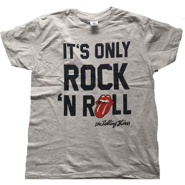 The Rolling Stones It’s Only Rock N’ Roll Grey T-Shirt
