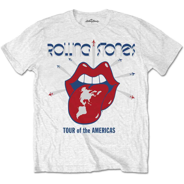 The Rolling Stones Tour of the Americas White T-Shirt