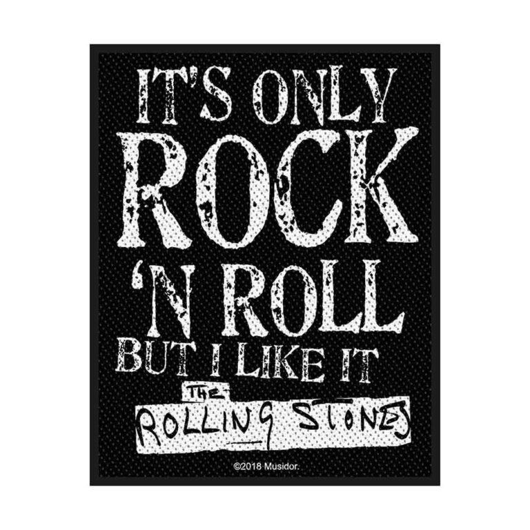 The Rolling Stones It’s Only Rock N’ Roll Patch