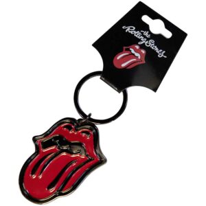 The Rolling Stones Classic Tongue Black Keychain