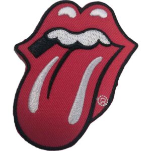 The Rolling Stones Classic Tongue Red Red Patch