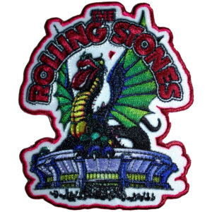 The Rolling Stones Dragon Cut-Out Patch