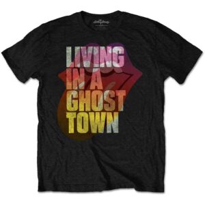 The Rolling Stones Ghost Town Black T-Shirt