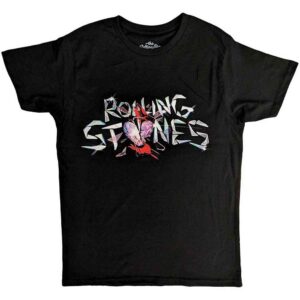 The Rolling Stones Hackney Diamonds Glass Logo Black T-Shirt