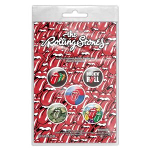 The Rolling Stones Rock 'N' Roll Badge Pack
