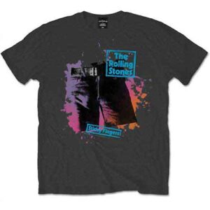 The Rolling Stones Sticky Colours Charcoal Grey T-Shirt