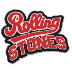 The Rolling Stones Team Logo Cut Out Patch