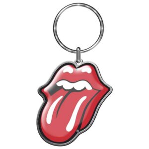The Rolling Stones Tongue Die-Cast Relief Keychain