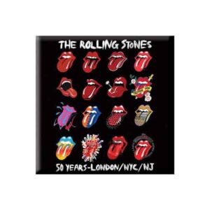 The Rolling Stones Tongue Evolution Fridge Magnet