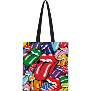 The Rolling Stones Tongues Tote Bag