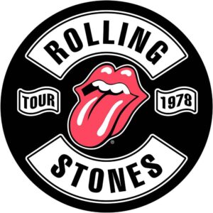 The Rolling Stones Tour 1978 Back Patch