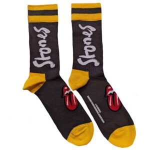 The Rolling Stones Unisex No Filter Black UK Size 7 - 11 Ankle Socks