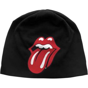 The Rolling Stones Unisex Tongue Black Beanie Hat