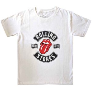 The Rolling Stones US Tour 1978 White Kids T-Shirt