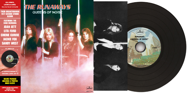 The Runaways – QUEENS OF NOISE (VINYL REPLICA CD) CD