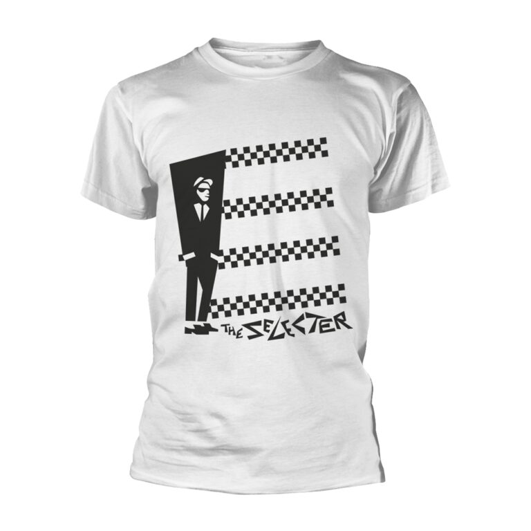 The Selecter – Two Tone Stripes (white) T-Shirt
