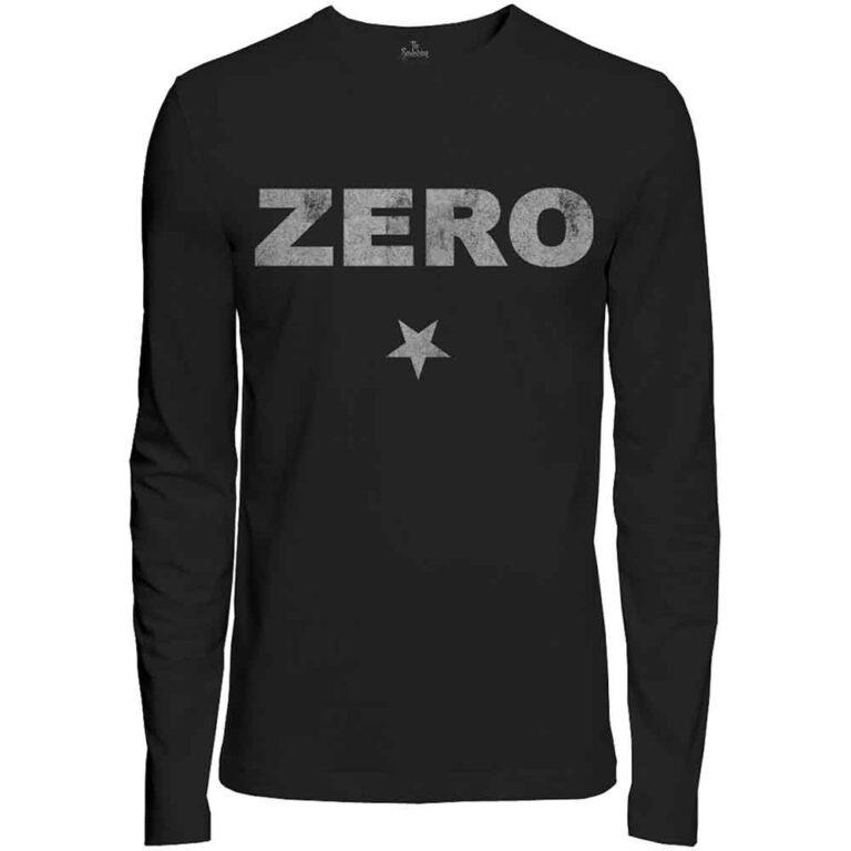 The Smashing Pumpkins Zero Distressed Long Sleeve T-Shirt