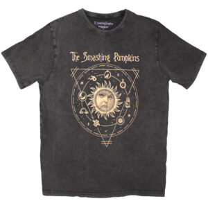 The Smashing Pumpkins Celestial Sun Charcoal Grey T-Shirt