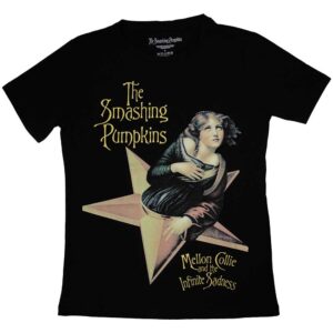 The Smashing Pumpkins Mellon Collie Black Ladies T-Shirt