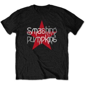 The Smashing Pumpkins Star Logo Black T-Shirt